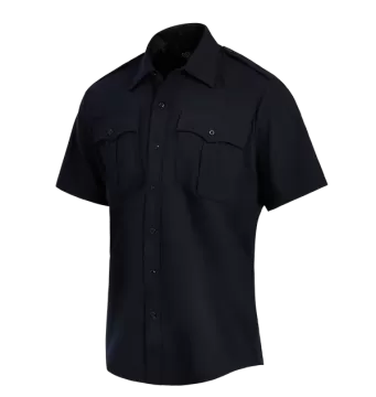 Flying Cross, Men's Prime Flex Poly/Wool Men's Class A Shirt, Navy